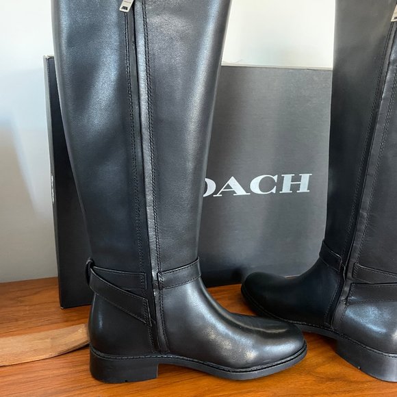 Coach Ruby HC BOOT Black New In box 5.5 - Picture 4 of 13